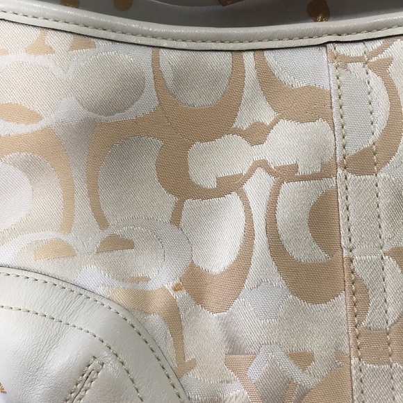 CHARMING Coach Soho Optic Signature handbag - Picture 3 of 4